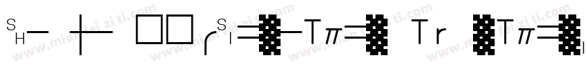 Anton 常规(OpenType TrueType字体转换